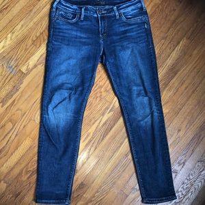 Dark wash Silver jeans